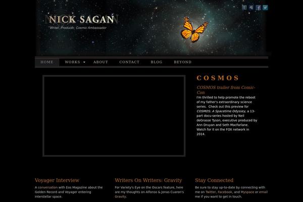 PageLines theme site design template sample