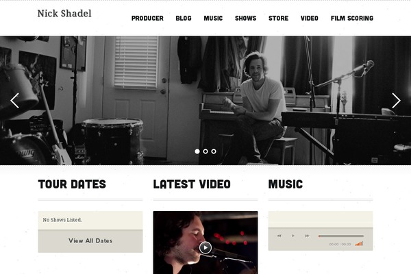 nickshadel.com site used Soundstage