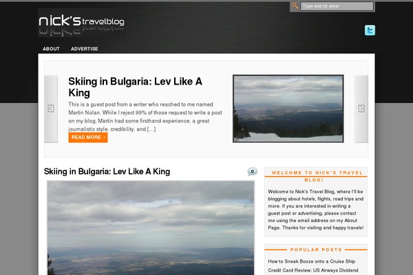 Gadget theme site design template sample