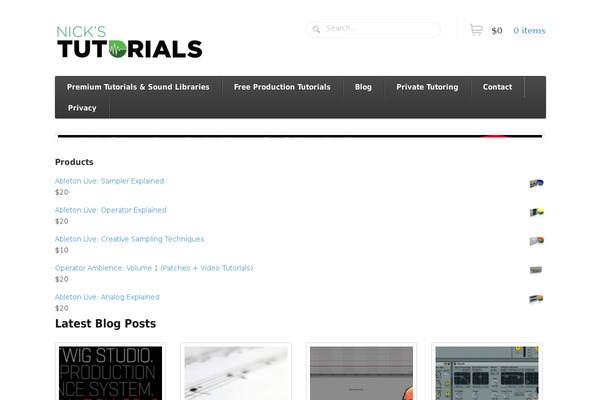 Site using EP Social Widget plugin