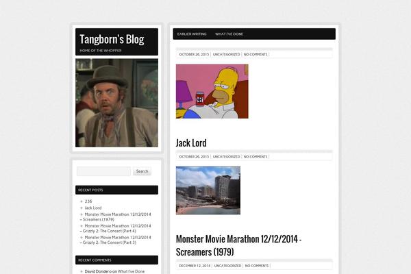 zeeBizzCard theme site design template sample