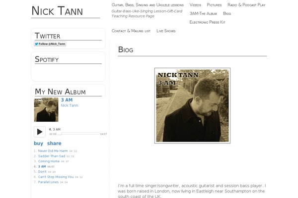 nicktann.co.uk site used Tmuzz