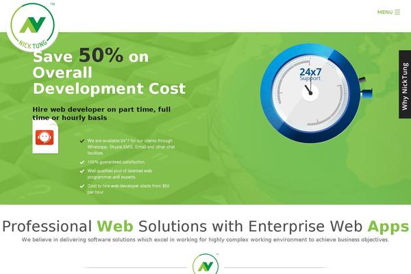 Site using Social-media-builder plugin