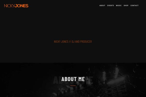 Meloo theme site design template sample