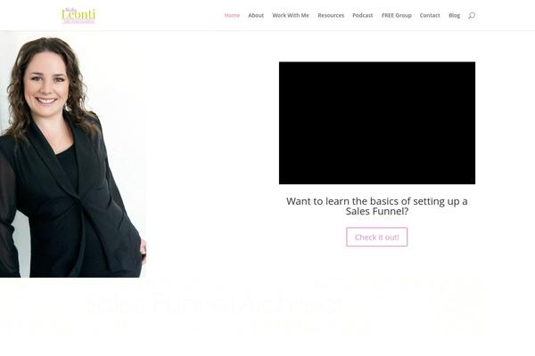 Birch theme site design template sample