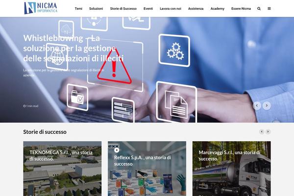 Site using Meks Smart Social Widget plugin
