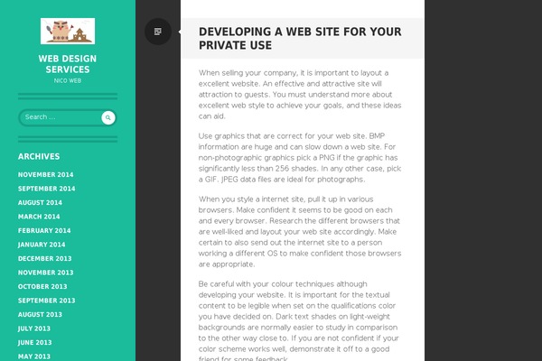 Writr theme site design template sample