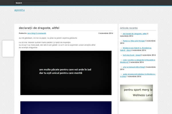 nicolaeapostu.com site used Molecula