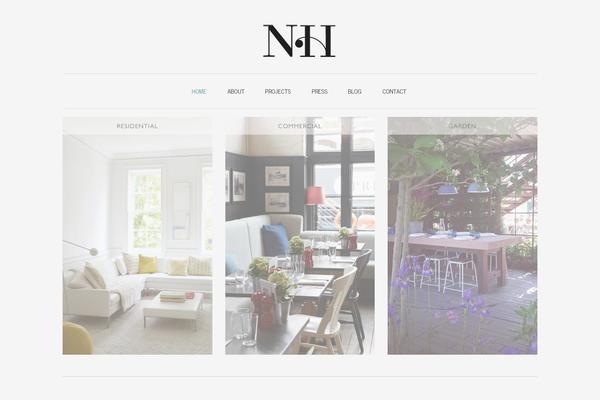 Stockholm theme site design template sample