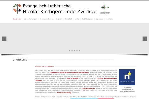 Site using Dynamic Content Gallery plugin