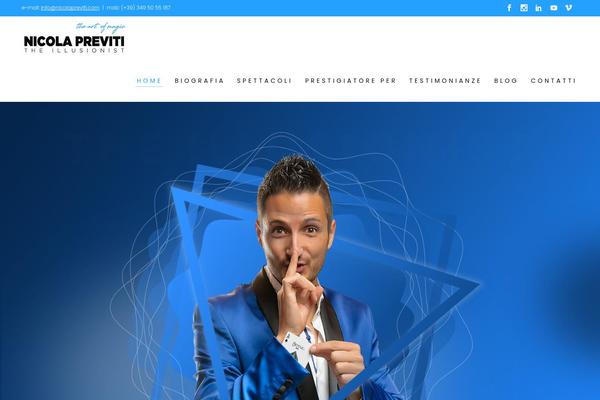 Koto theme site design template sample