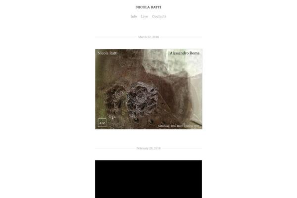 Manifest 1.1 theme site design template sample