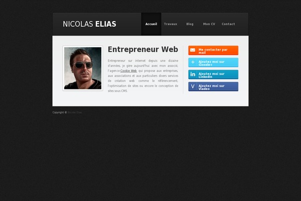 Summit theme site design template sample