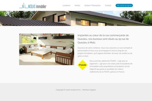 nicolas.immo site used Hometown-theme2