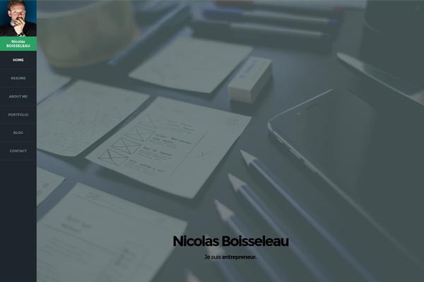 Empathy theme site design template sample