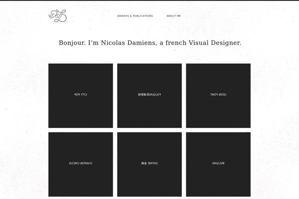 Chance theme site design template sample