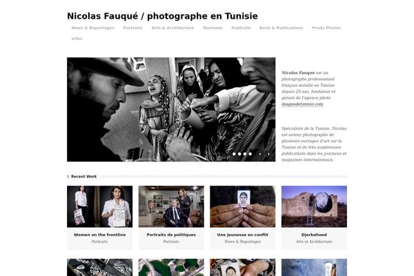 Scope theme site design template sample