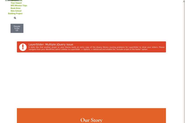 Site using Wired-impact-volunteer-management plugin