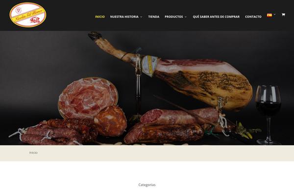 Divi Child theme site design template sample