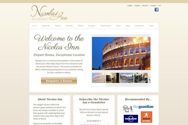 Responsive theme site design template sample