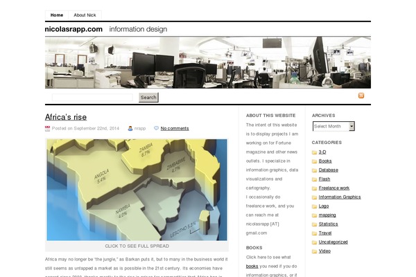 Daisho theme site design template sample