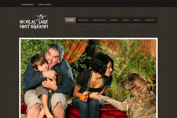 Büro theme site design template sample