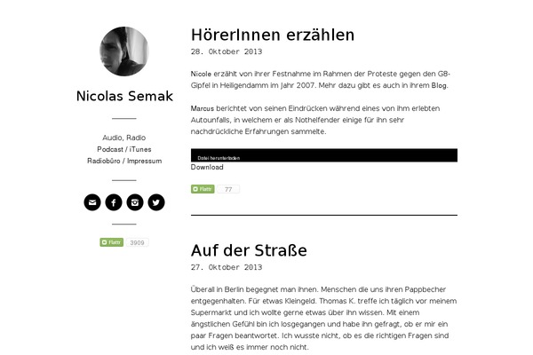 Cocoa theme site design template sample