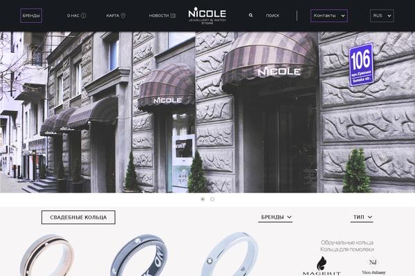 Site using Nicole-carousel plugin