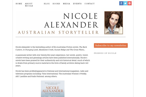 Thesis 1.6 theme site design template sample