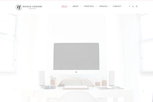 Bigbang theme site design template sample