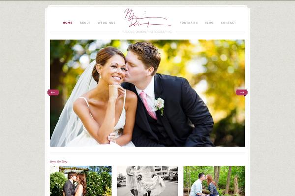 Dixon theme site design template sample