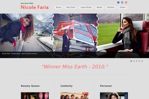 Zippy theme site design template sample