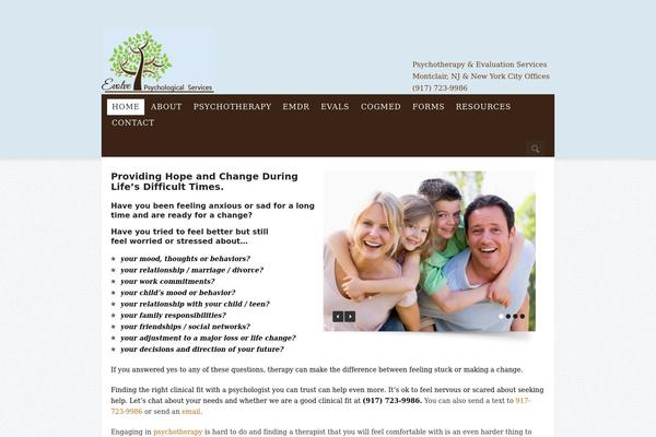 nicolegarciaphd.com site used Harmonywp