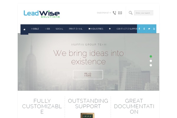 Brandon theme site design template sample