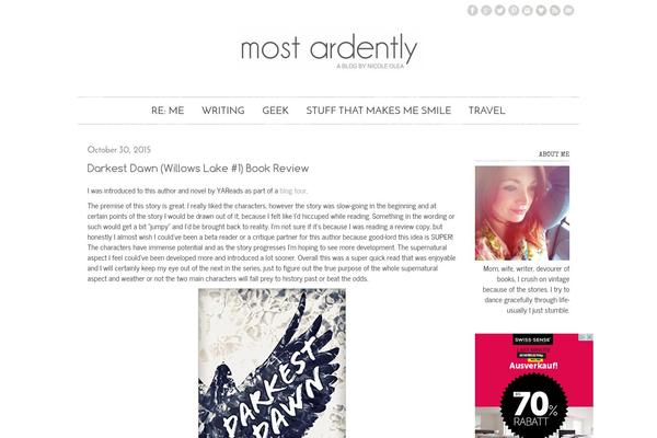 nicoleolea.com site used Angiemakes-grayladygray