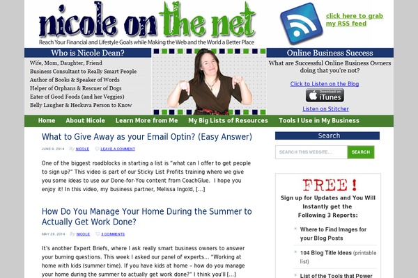 nicoleonthenet.com site used Charvi