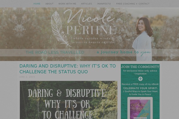 Headway theme site design template sample