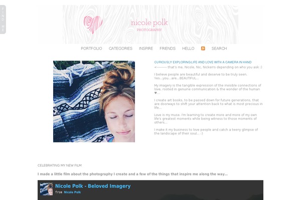 ProPhoto 3 theme site design template sample