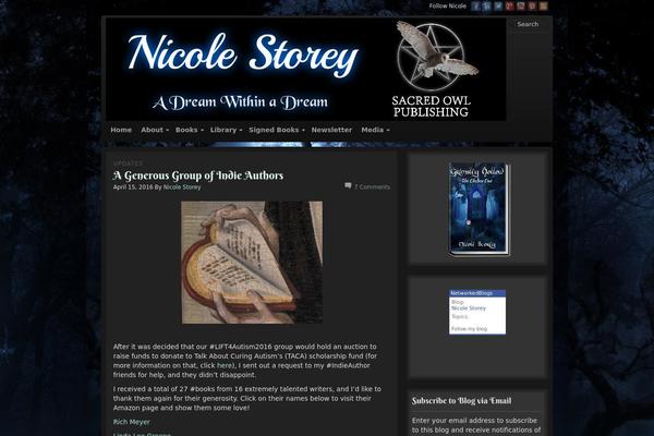 Voyage theme site design template sample