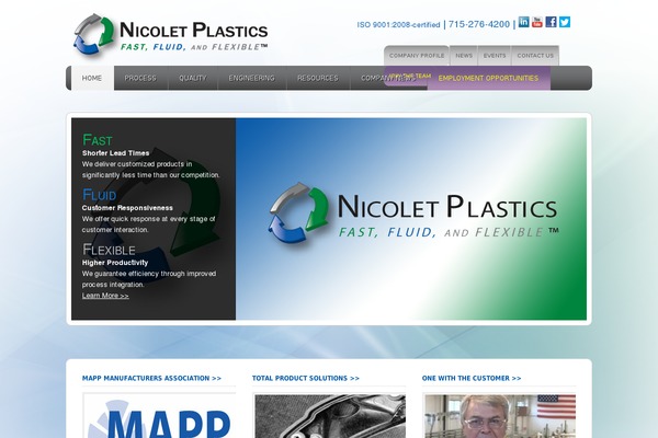 Enterprise theme site design template sample