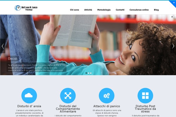 Biznez Lite theme site design template sample