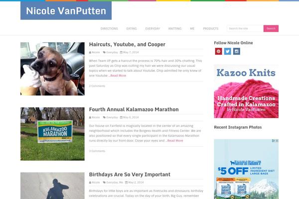 Spike theme site design template sample