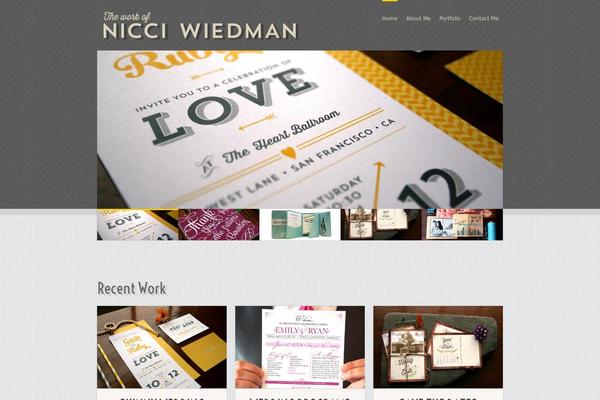 Folder theme site design template sample
