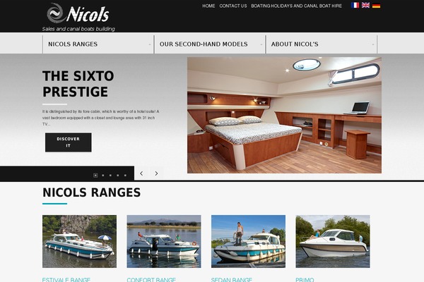 Lucidpress theme site design template sample