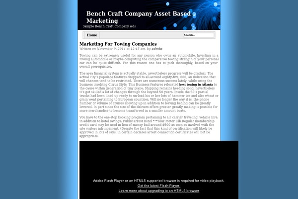 niconamafan.com site used Blue Basic