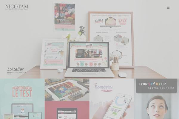 Lobo theme site design template sample