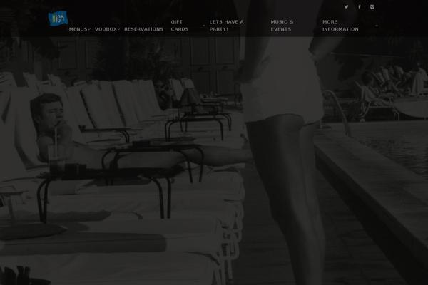 ROSA Child theme site design template sample