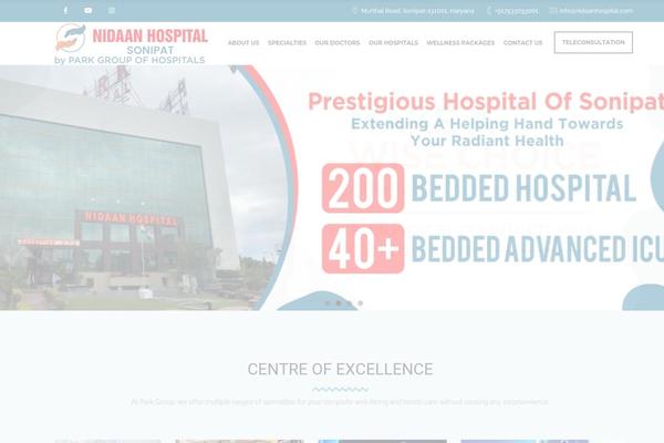 Etalon theme site design template sample