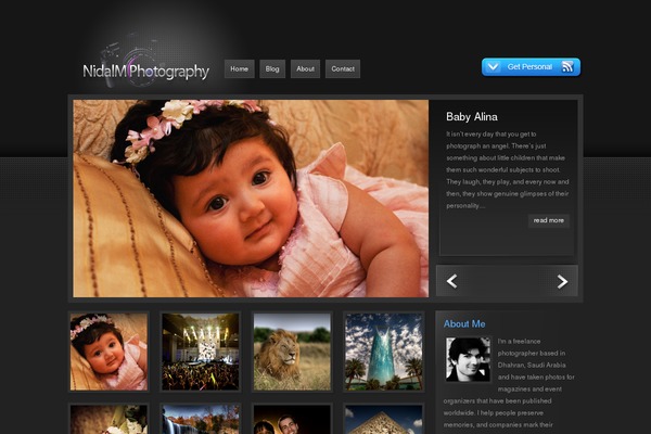 Ephoto theme site design template sample