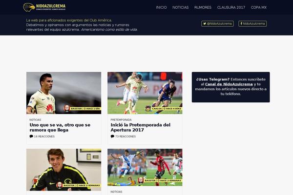 Newsblock theme site design template sample